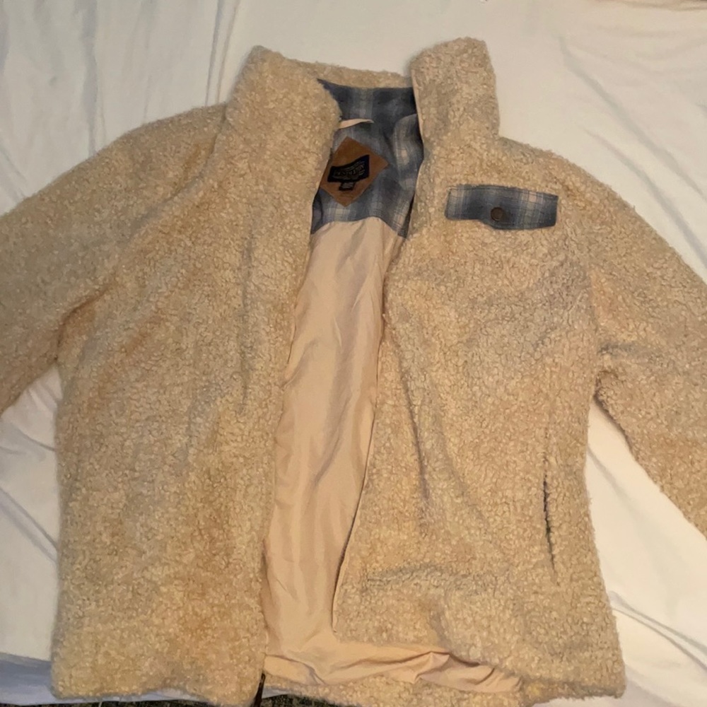 Pendleton jacket. Warm!